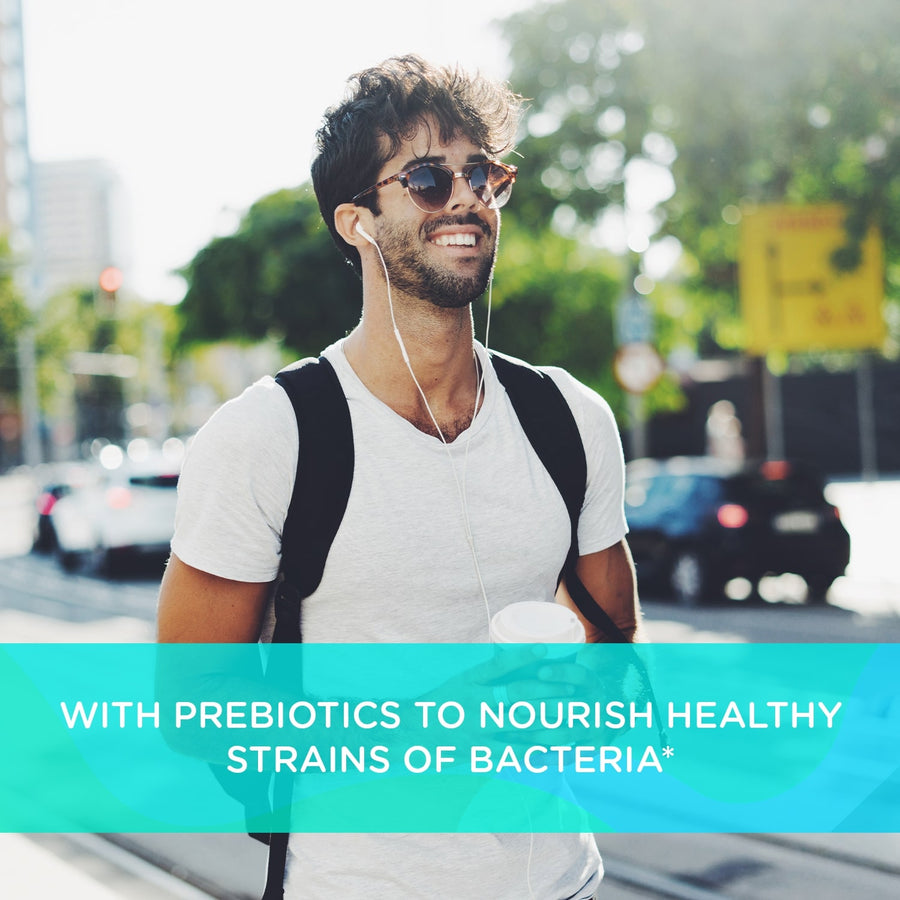 Probiotic Gummies with Prebiotics - Chewable Vegan Probiotics for Women and Men